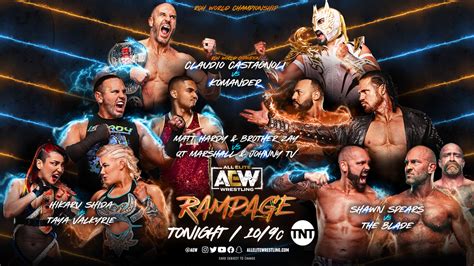 aew rampage results bleacher report|aew friday night rampage results.